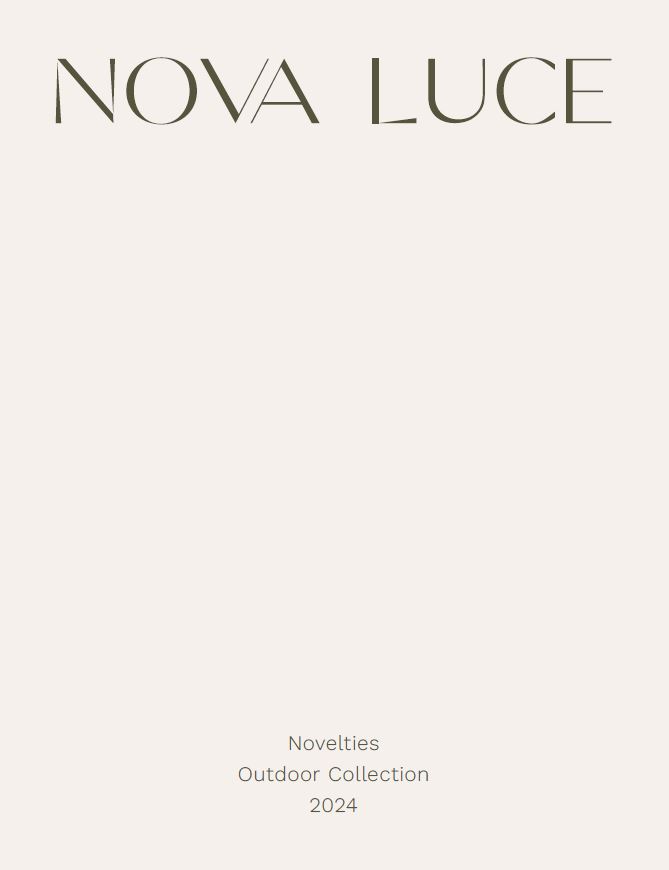 Nova Luce Novelties Catalogue 2024